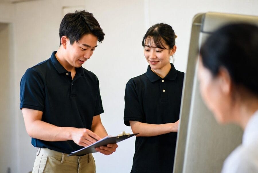 出張買取エコスマイリーの訪問査定風景