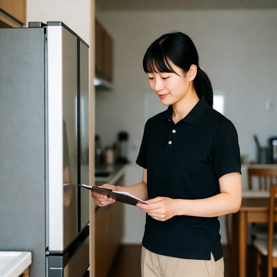 冷蔵庫の査定写真