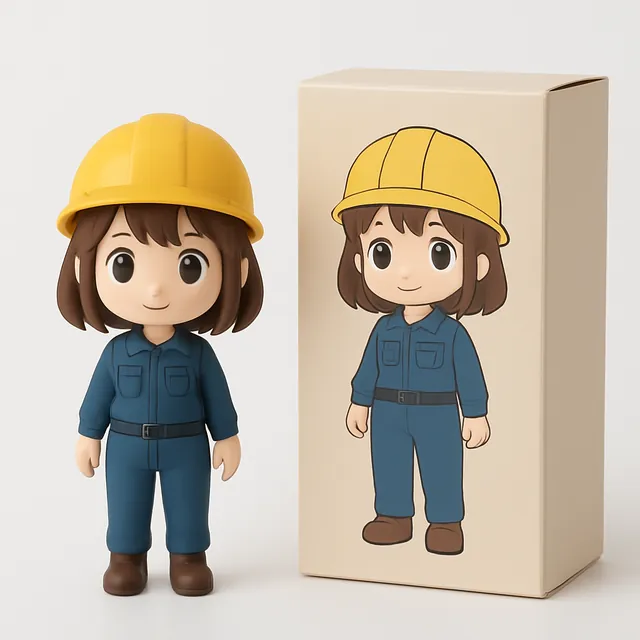 一番くじのフィギュアのイメージ