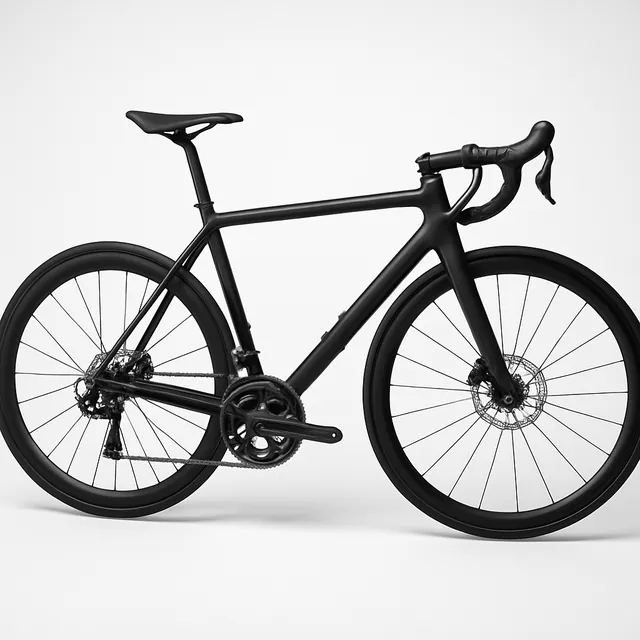 カーボンフレームのロードバイクのイメージ