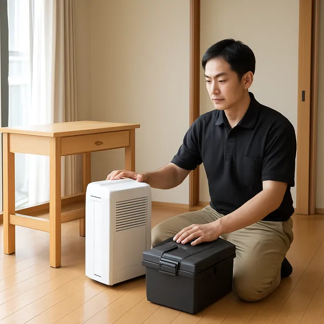 茅ヶ崎市で学習机・除湿機・電動工具を確認する出張買取＋引越しの事例イメージ