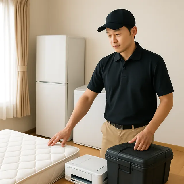 川口市でマットレス・プリンター・電動工具を確認する出張買取の事例イメージ