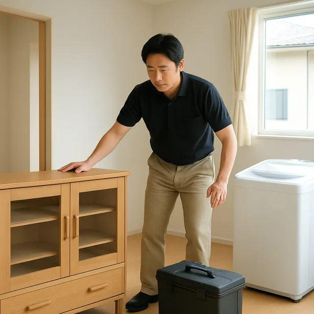 野田市でサイドボード・冷蔵庫・電動工具を確認する出張買取の事例イメージ