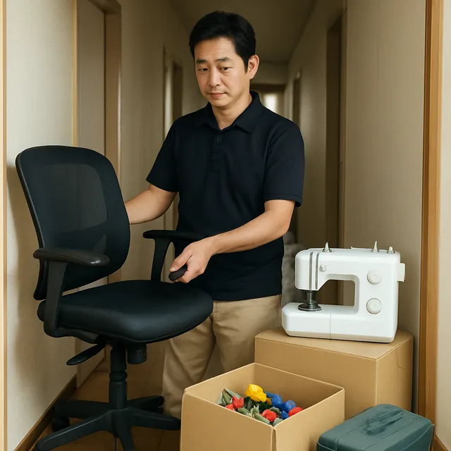 川島町で電子ピアノ・ミシン・ホビー用品を確認する出張買取＋不用品回収の事例イメージ