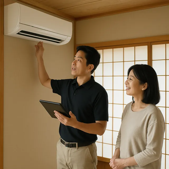 狛江市でエアコン・扇風機・リモコンを確認する出張買取の事例イメージ
