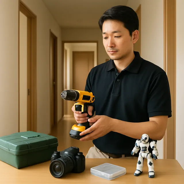 さいたま市桜区で電動工具・カメラ・ホビー用品を確認する出張買取の事例イメージ