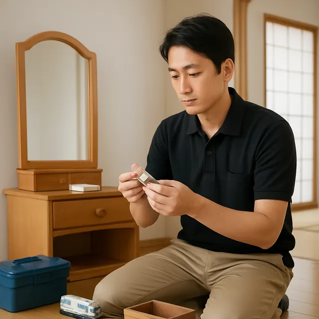 渋谷区でドレッサー・腕時計・ホビー用品を確認する出張買取＋不用品回収の事例イメージ