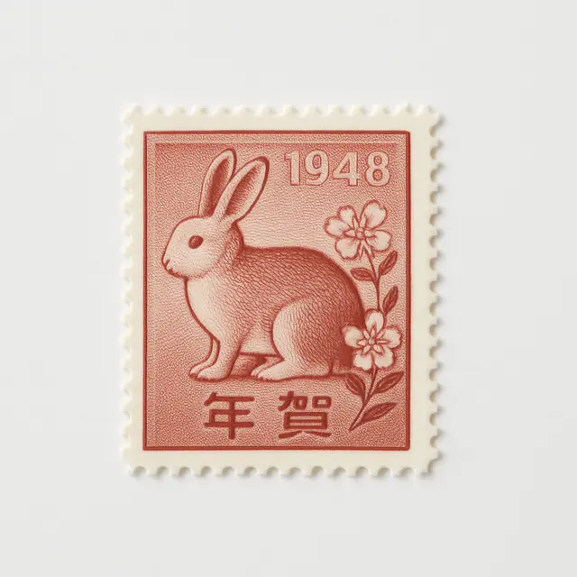 1948年 日本郵便 年賀切手の買取