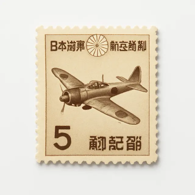 1943年日本海軍航空隊創立記念切手の買取