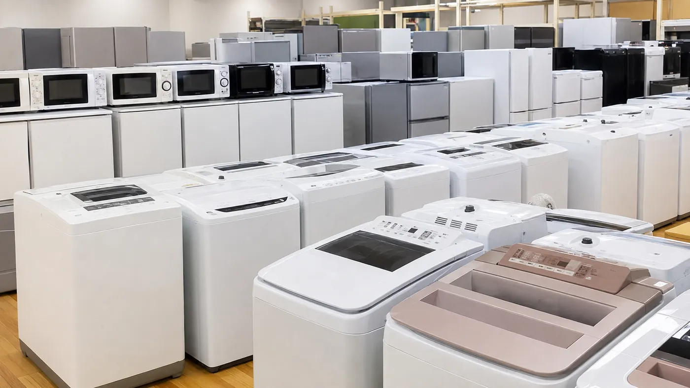 取扱い品のイメージ（家電）