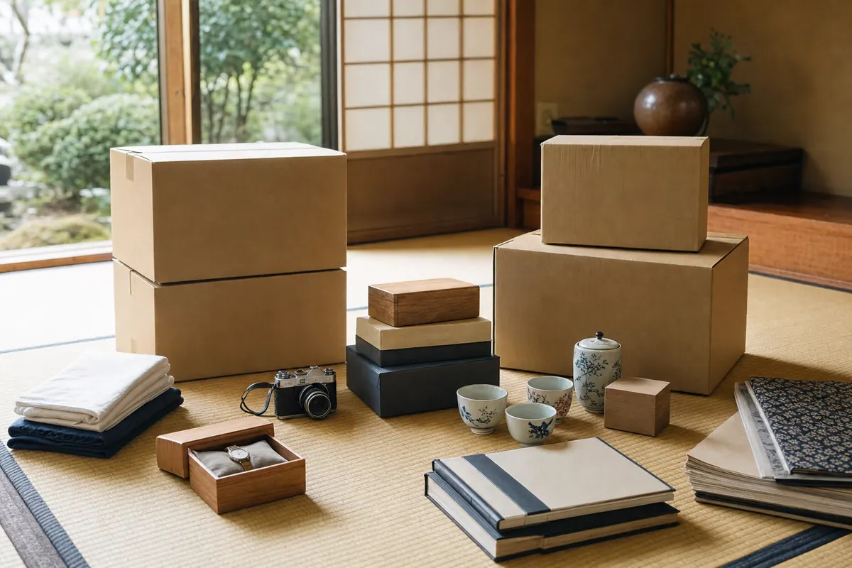 形見の品を分けて並べた様子（イメージ）