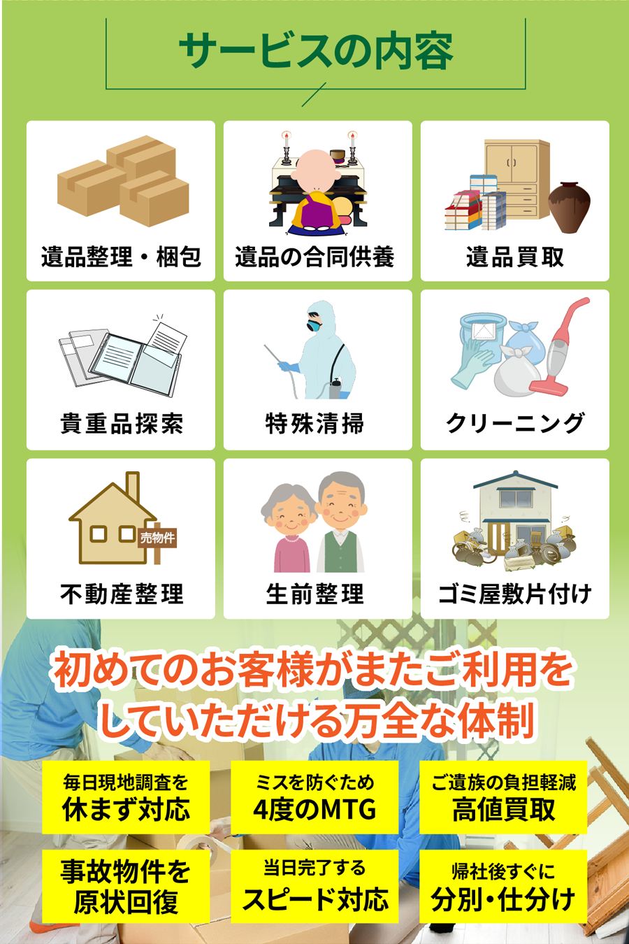 鎌ケ谷市の遺品整理