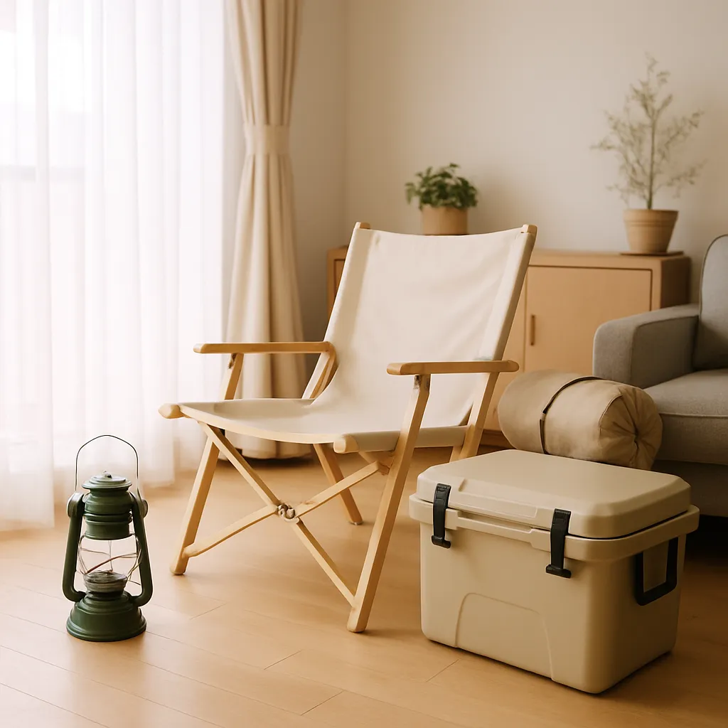キャンプ用品買取の使用イメージ