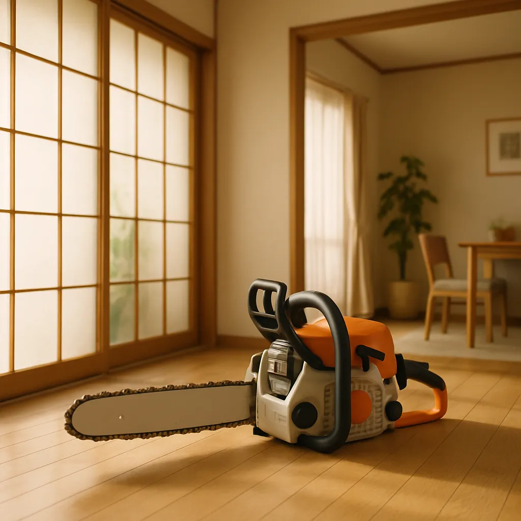 チェーンソー買取の使用イメージ