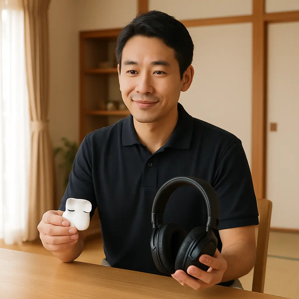 イヤホン・ヘッドホン買取の使用イメージ