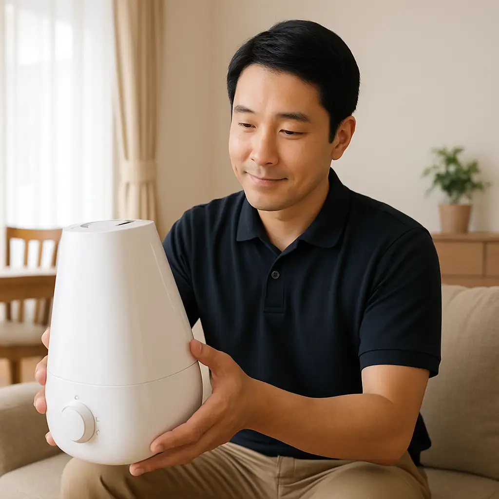 加湿器買取の使用イメージ