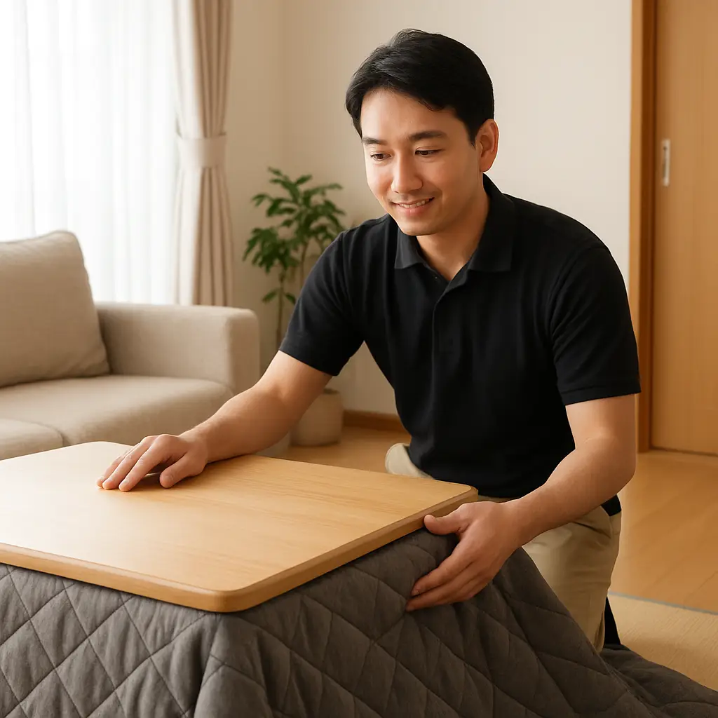 こたつ買取の使用イメージ