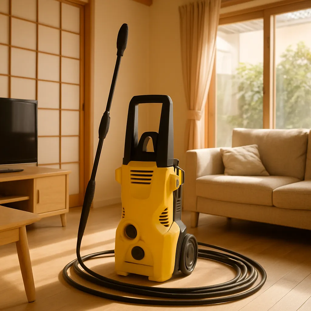 高圧洗浄機買取の使用イメージ