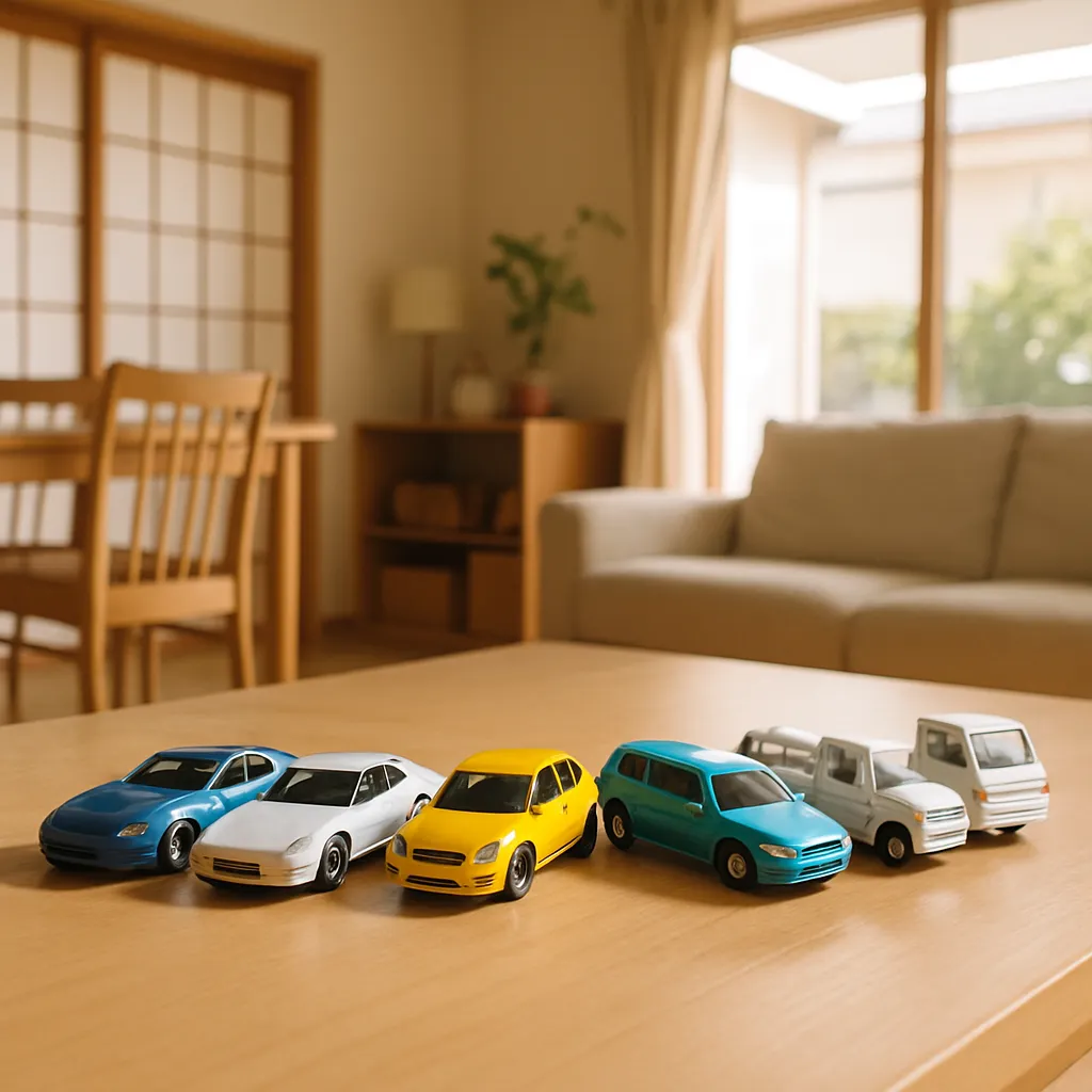 ミニカー買取の使用イメージ