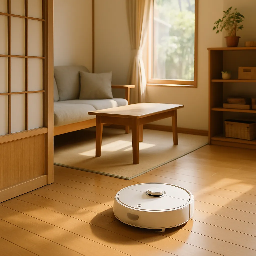 ロボット掃除機買取の使用イメージ