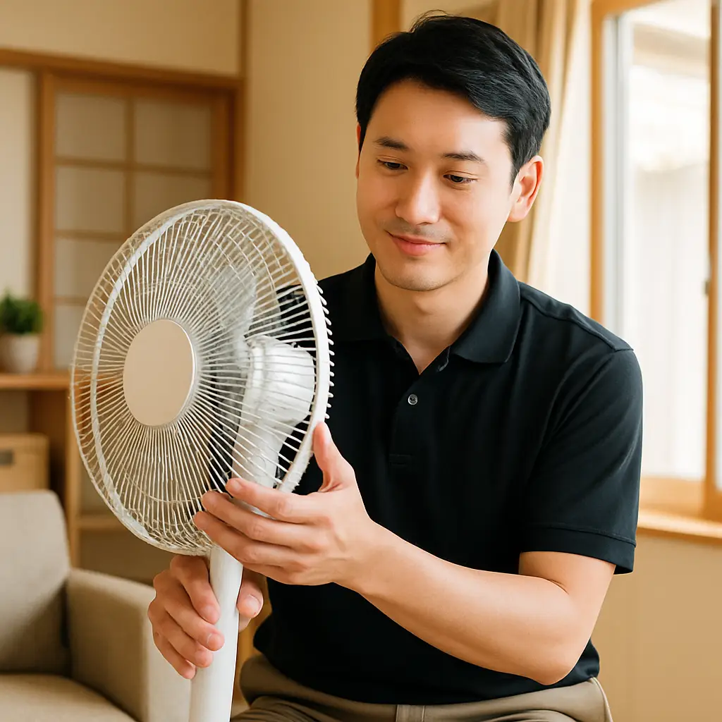 扇風機買取の使用イメージ