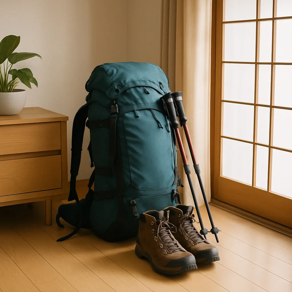 登山用品買取の使用イメージ
