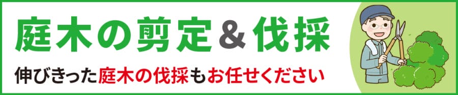中野区の庭木の剪定・伐採｜便利屋エコスマイリー