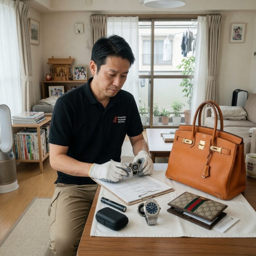 八街市のブランド品売却事例｜保管していた小物や付属品も含めて確認したケース