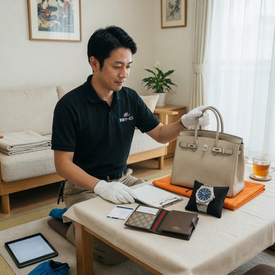 南足柄市のブランド品売却事例|保管していた小物や付属品も含めて確認したケース