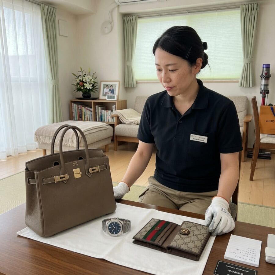 川崎区のブランド品売却事例｜保管していた小物や付属品も含めて確認したケース