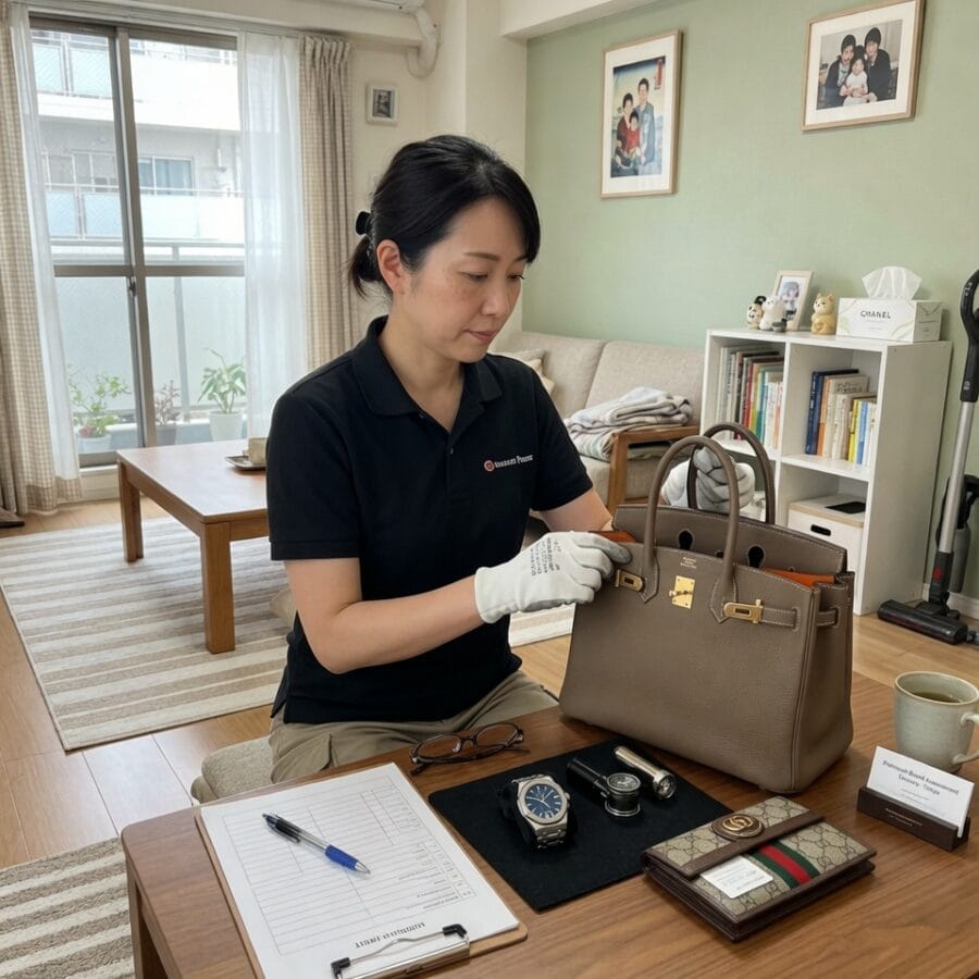 神奈川区のブランド品売却事例｜保管していた小物や付属品も含めて確認したケース
