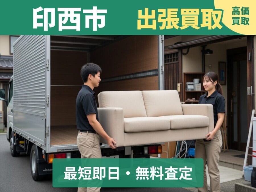 印西市の出張買取リサイクルショップ対応エリア