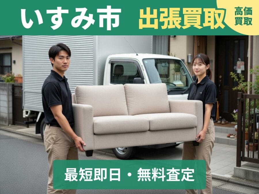 いすみ市の出張買取リサイクルショップ対応エリア