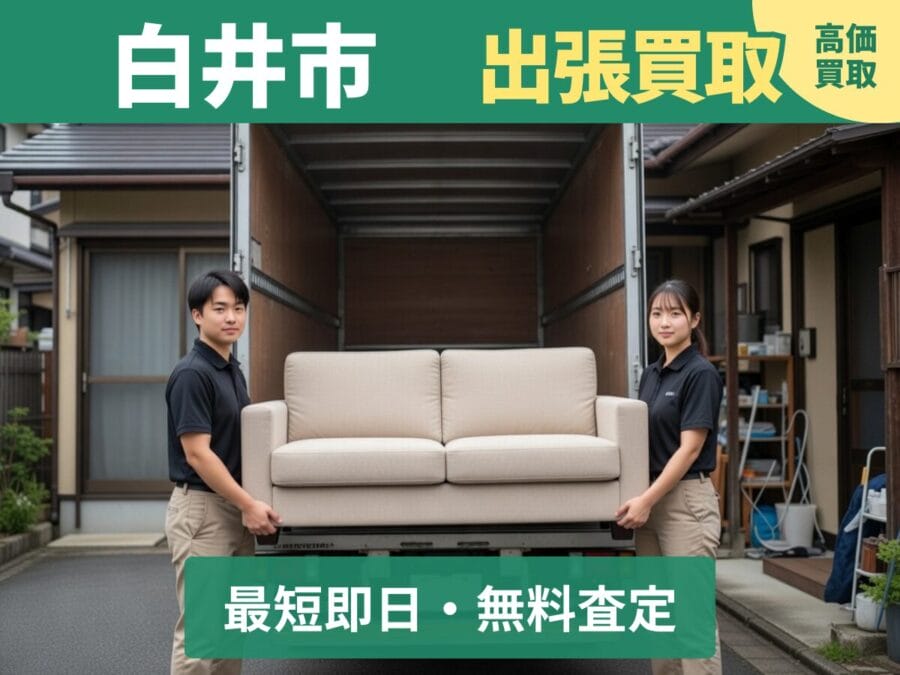 白井市の出張買取リサイクルショップ対応エリア