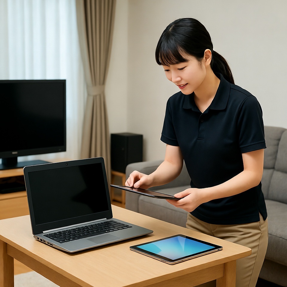 ノートパソコンの出張買取査定