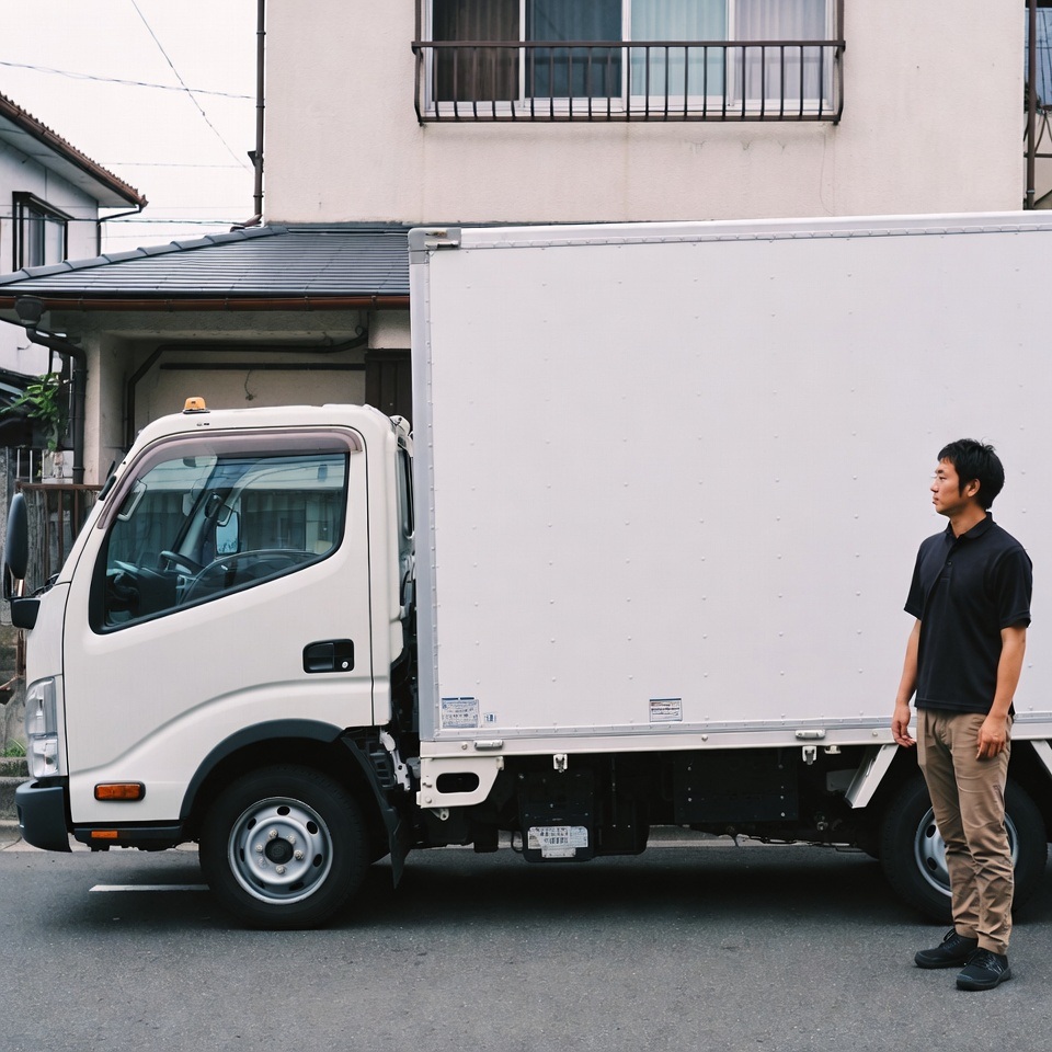 不用品買取出張トラック外観