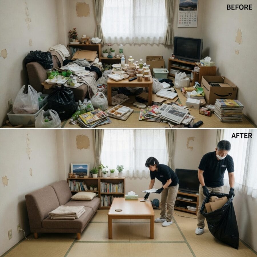 富津市の便利屋サポート実例｜室内整理と細かな作業代行をまとめて行ったケース