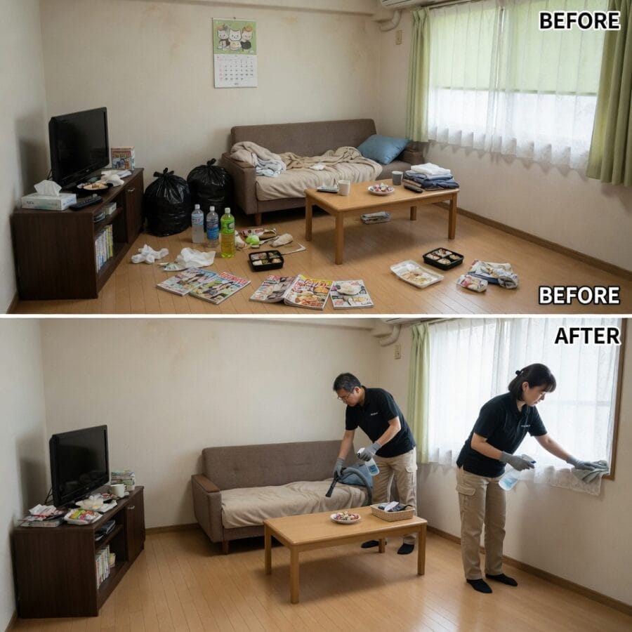 君津市でご依頼いただいた便利屋サービス|家具移動と片付け補助を組み合わせて対応したケース