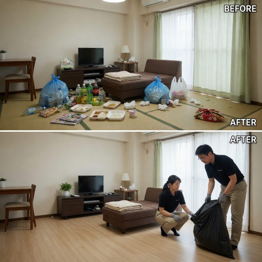 鎌ケ谷市の便利屋作業事例｜生活スペースを整えるために複数の雑務を同時進行で進めたケース