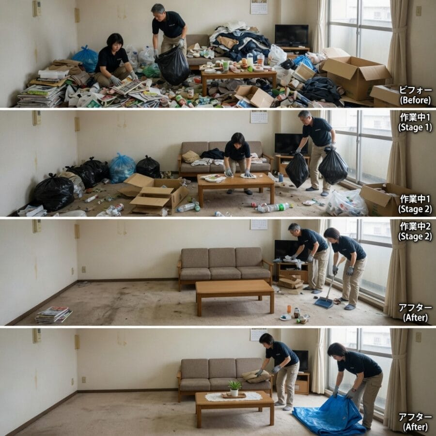 野田市の便利屋サポート実例|室内整理と細かな作業代行をまとめて行ったケース