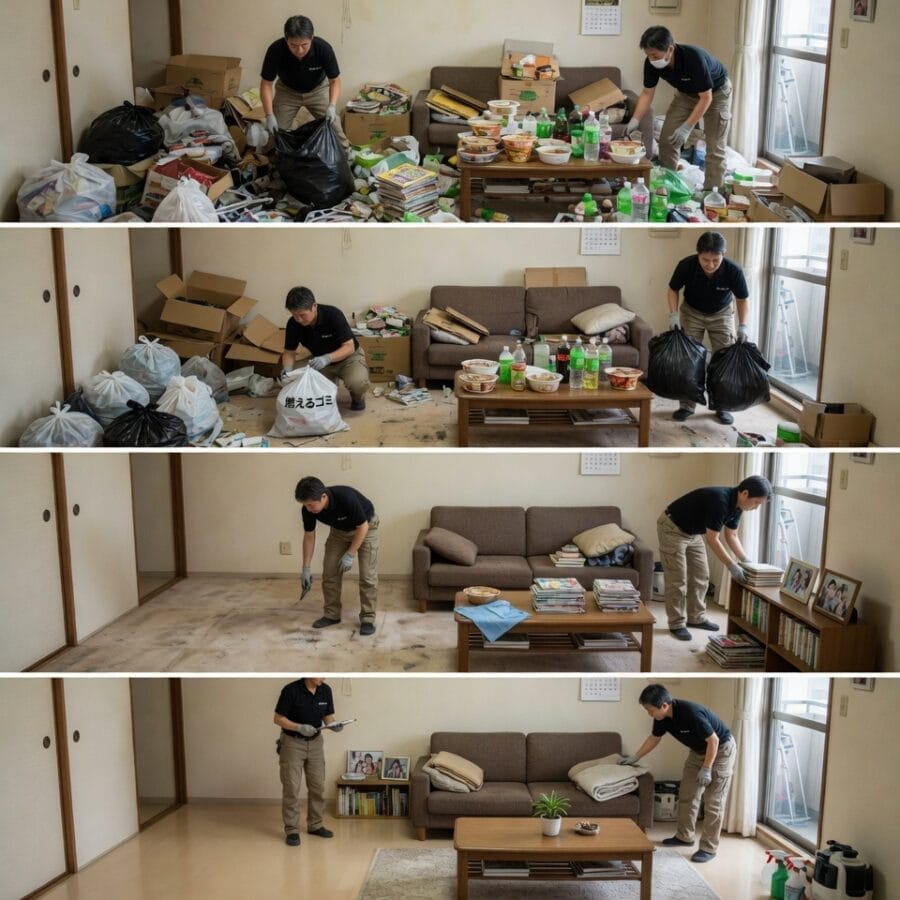 木更津市の便利屋作業事例｜生活スペースを整えるために複数の雑務を同時進行で進めたケース