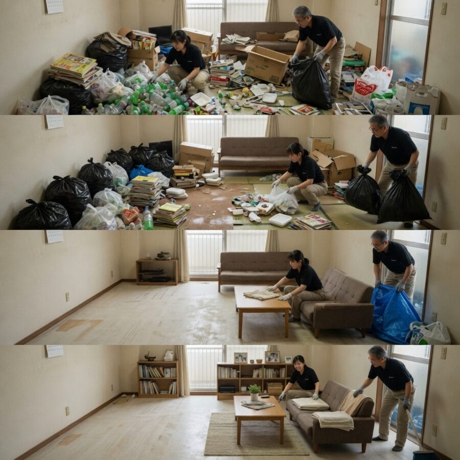 勝浦市の便利屋サポート実例｜室内整理と細かな作業代行をまとめて行ったケース