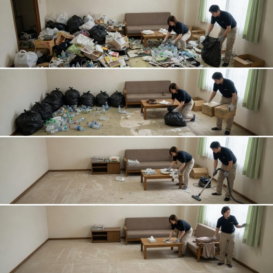 柏市でご依頼いただいた便利屋サービス｜家具移動と片付け補助を組み合わせて対応したケース