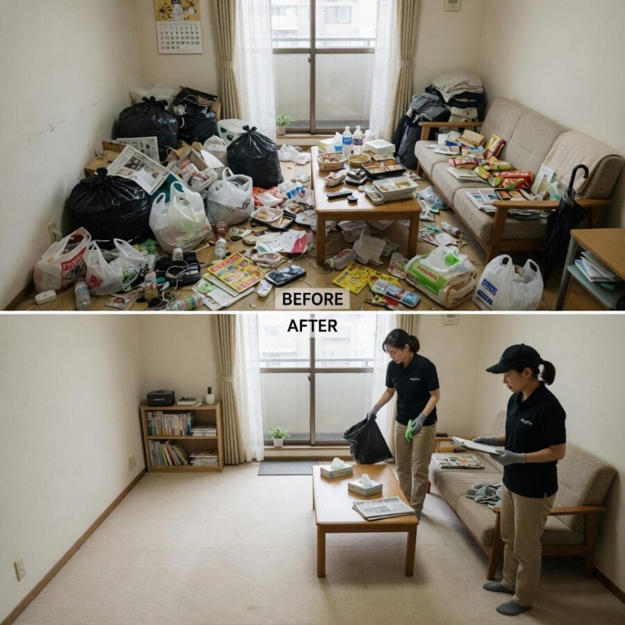 南房総市の便利屋サポート実例|室内整理と細かな作業代行をまとめて行ったケース