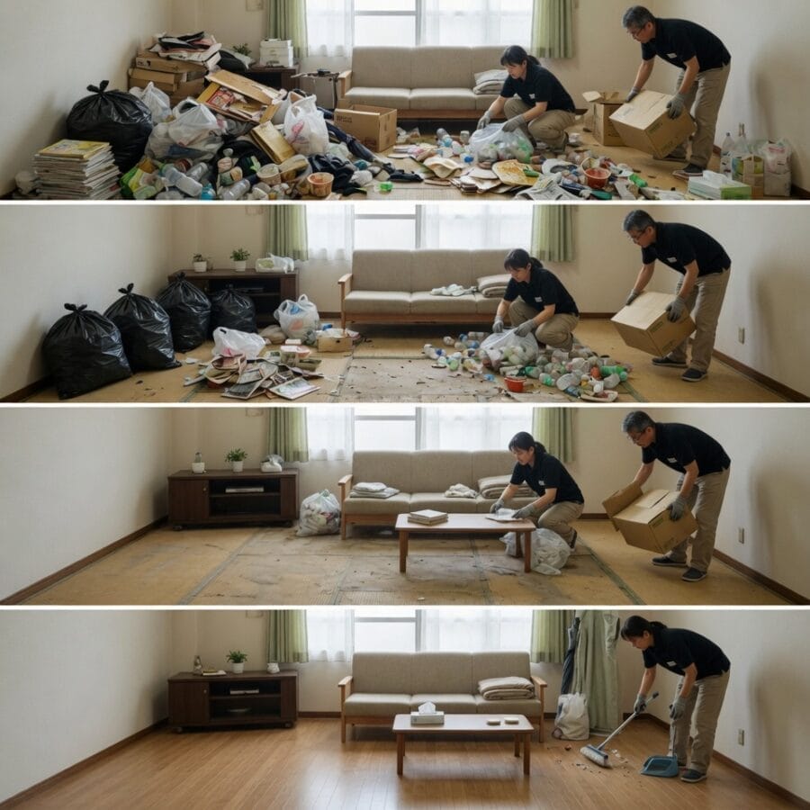 鴻巣市でご依頼いただいた便利屋サービス｜家具移動と片付け補助を組み合わせて対応したケース