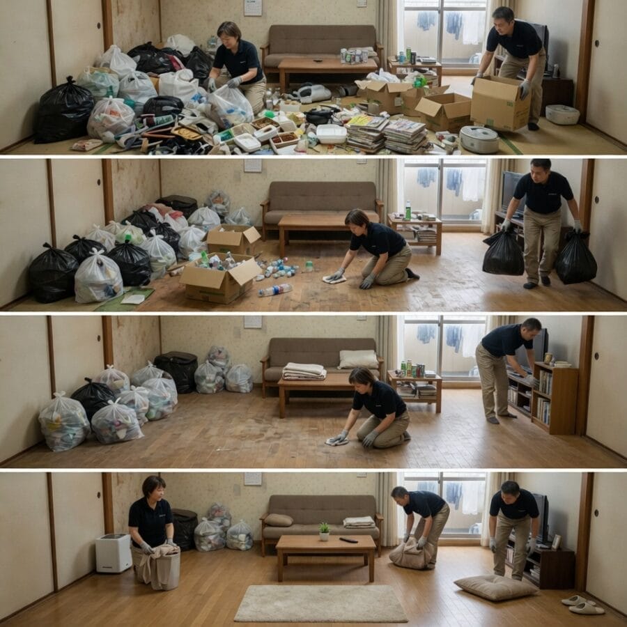 鴨川市での便利屋対応事例｜生活導線を確保しながら住環境を整えたケース