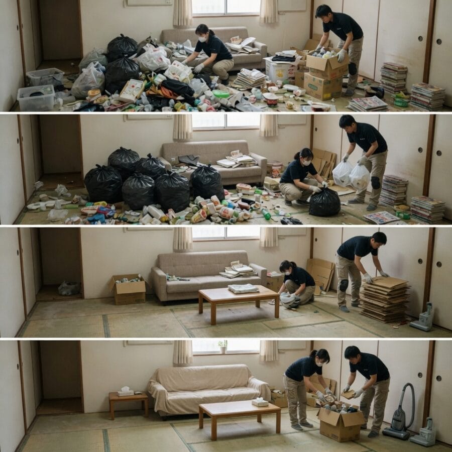 相模原市でご依頼いただいた便利屋サービス｜家具移動と片付け補助を組み合わせて対応したケース