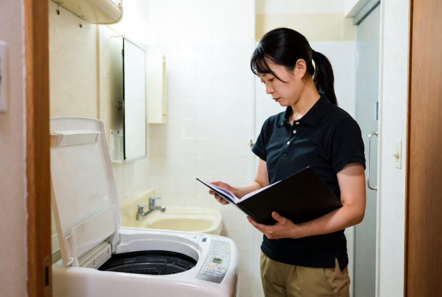 埼玉県 家具買取 志木市 コートハンガー サンニード KHK-1740 傘立て付き 家具 搬出作業