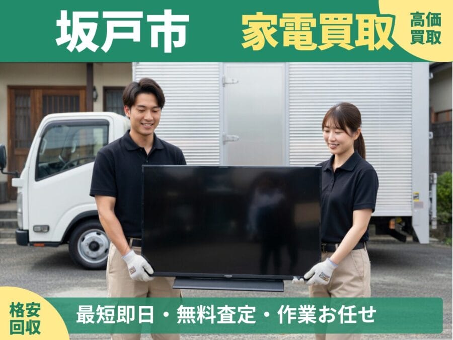 坂戸市の家電買取・回収対応ならエコスマイリー｜冷蔵庫・洗濯機など出張買取対応