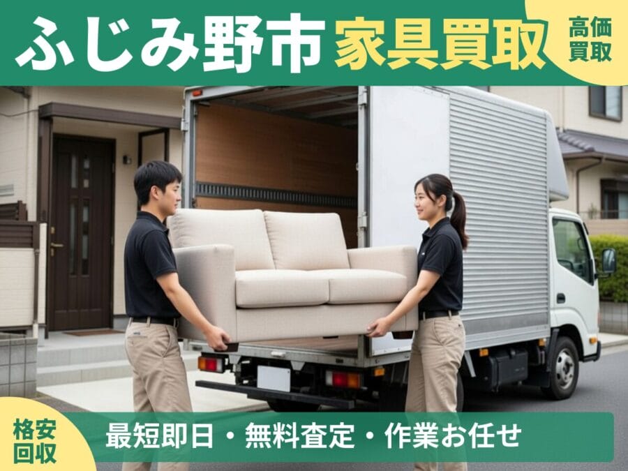 ふじみ野市の家具買取・回収対応ならエコスマイリー